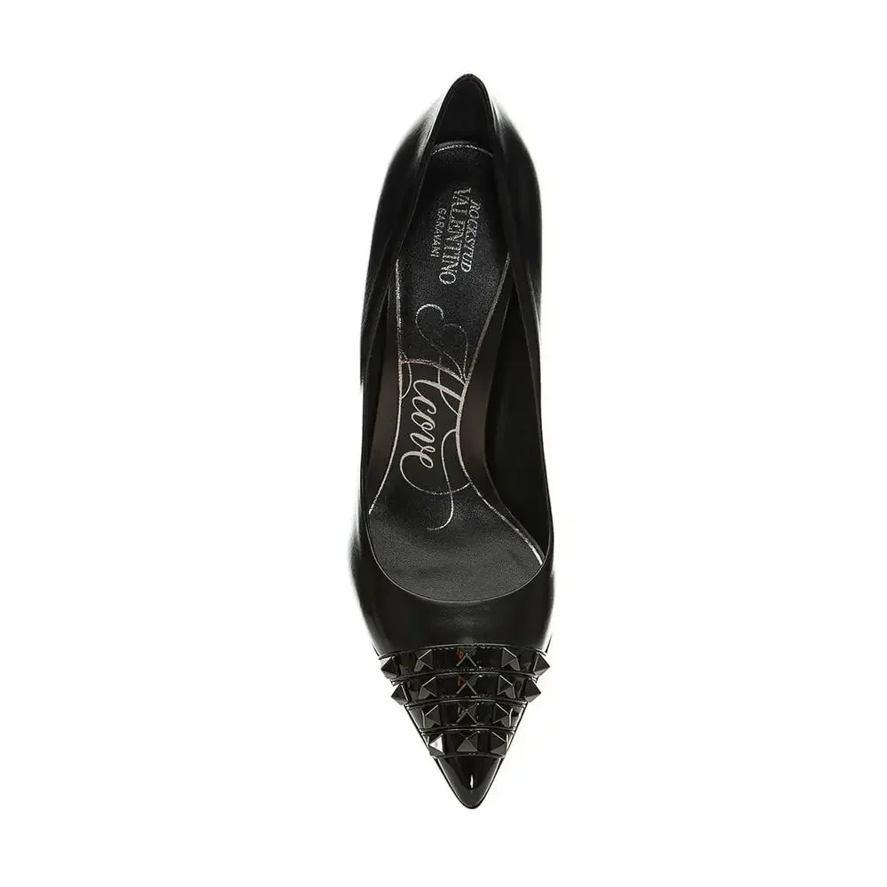 NIB Valentino Garavani Rockstud Alcove Leather Pointed-toe Pumps 36